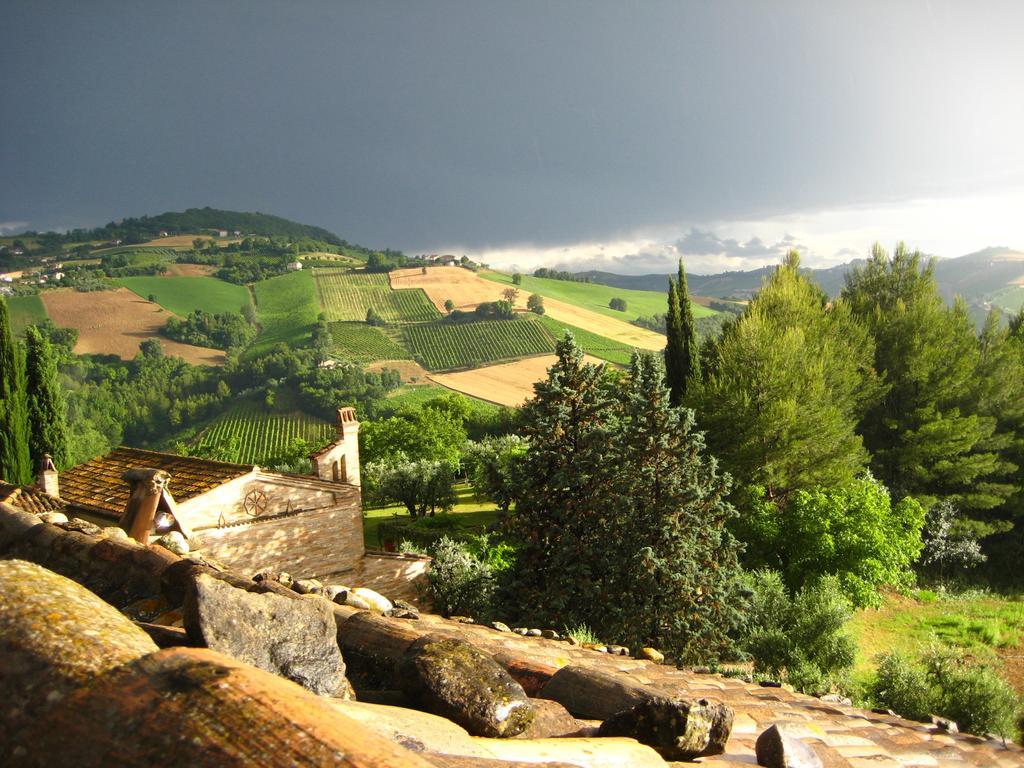 Agriturismo La Campana Villa Montefiore dellʼAso Exteriör bild